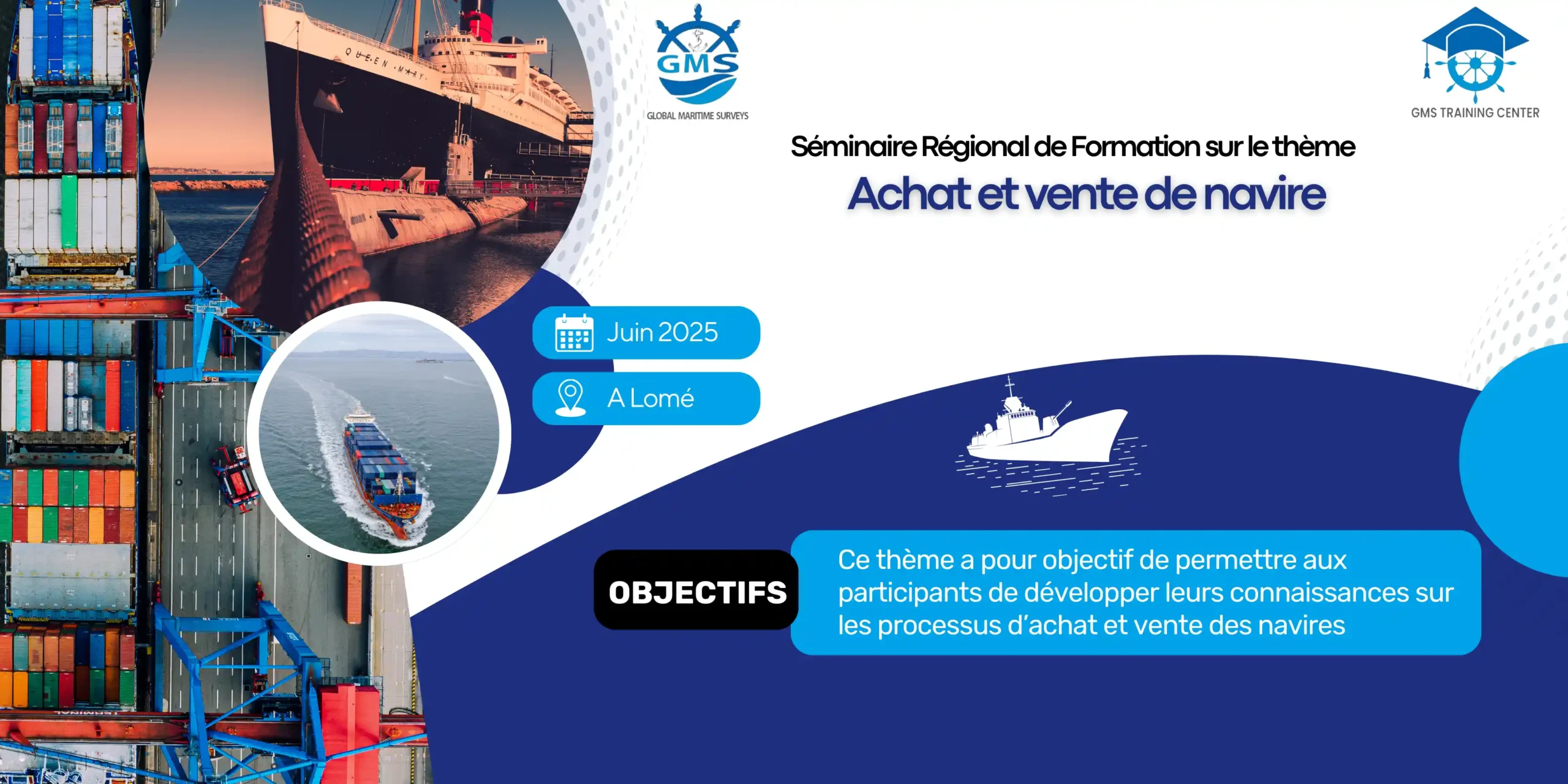 Achat et vente de navire- Global Maritime Surveys